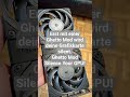 Ghetto Mod Silence Your GPU! #amd #nvidia #pcgaming #ghetto mod #gpuoverclocking #gpu