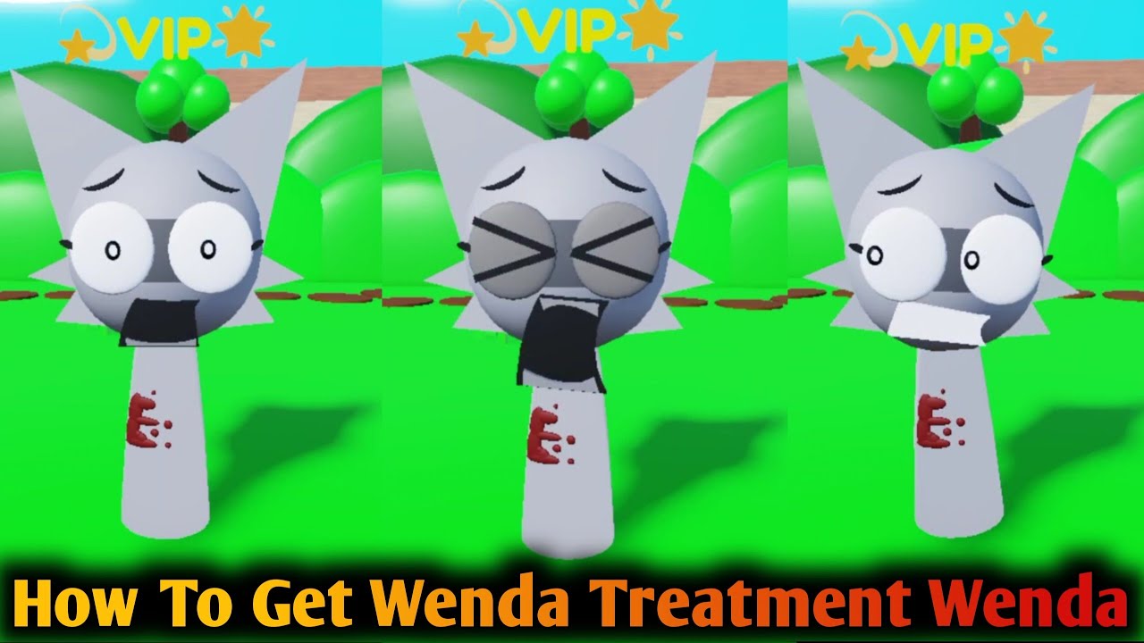 Roblox - How To get Wenda Treatment Wenda BADGE In 3D Sprunki Rp And ...