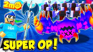Buying The 2M DEMONIC AXE And Becoming INSANELY OP!! (Roblox)