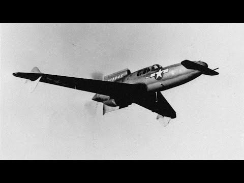 XP-55 Ascender - The Backwards Fighter