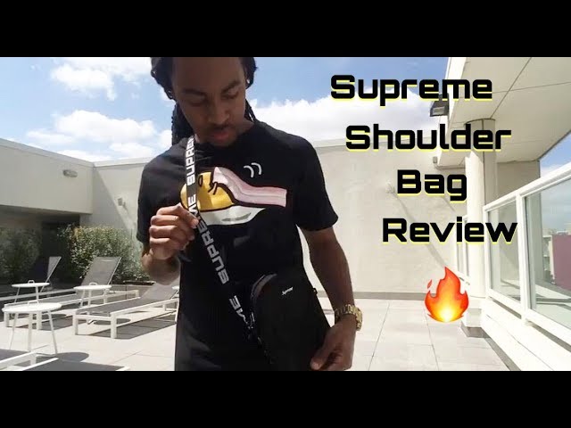 Supreme Shoulder Bag SS18 Review On Body 