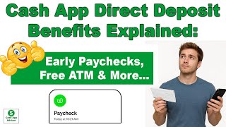 कैश ऐप डायरेक्ट डिपॉज़िट के फ़ायदे: जल्दी वेतन, मुफ़्त एटीएम और भी बहुत कुछ screenshot 1