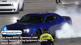 Epic Street Legal Drag Racing Hits Vegas. Mayhem in March 2024