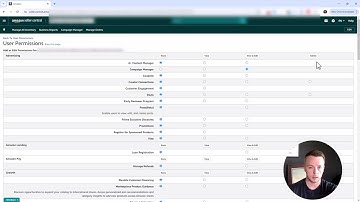 How to Grant and Update User Permissions on Your Amazon Seller Account (Old Version)