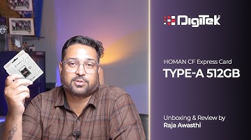 Raja Awasthi: Introducing the HOMAN CF Express Card Type-A 512GB