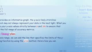 How to Set Your y-axis to Range from 0 to 100 in Matplotlib
