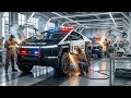 Inside Tesla’s Armored Cybertruck Police Factory How Bulletproof EVs Are Built (Full Process)