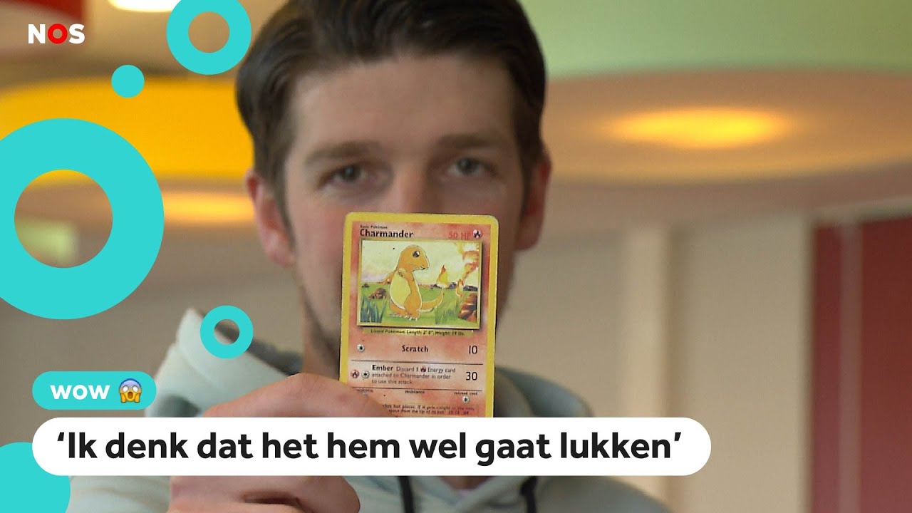 Meester Mike wil Pokémonkaart ruilen voor een snelle auto