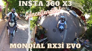 İNSTA 360 X3 DENEMELER MONDİAL RX3İ EVO ABS #mondial #insta360x3