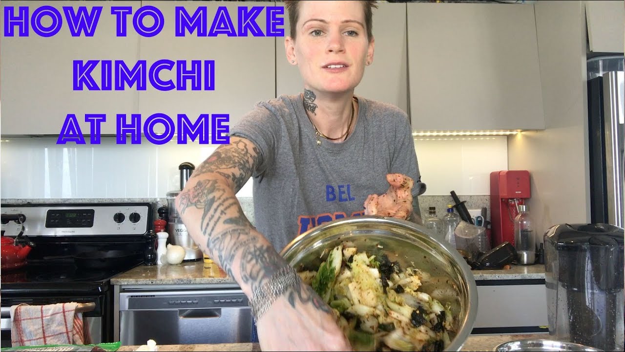 How to make Kimchi at home - YouTube