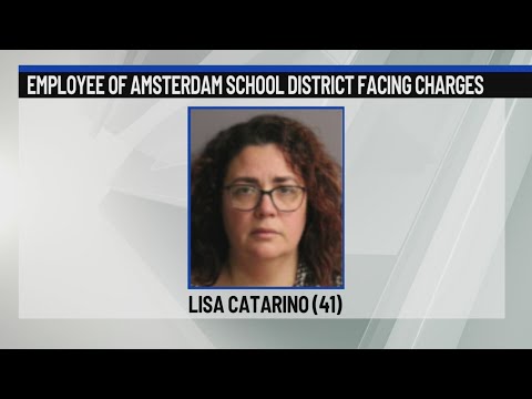 Amsterdam High School aide arrested