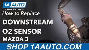 วิธีการเปลี่ยน O2 Sensor 03-09 Mazda 3 - p2096 mazda 3 คือ