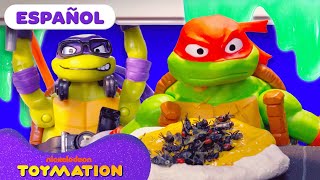 ¡TMNT monstruos mega mutantes de juguete! | Compilación de 10 minutos | Toymation
