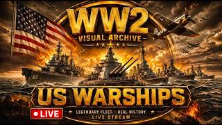 WW2 USA Warships Ai Cinematic Movie Documentary Colorized 4K