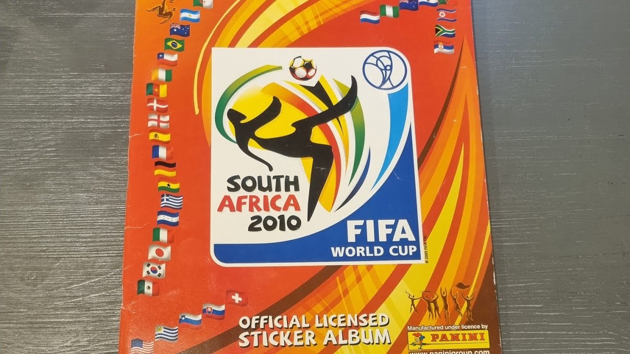 Panini fifa world cup 2010 full stickeralbum!