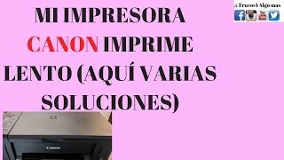 ⚡Mi impresora imprime lento,👉(2022) impresora canon tarda en imprimir, impresora  lenta al imprimir. - YouTube