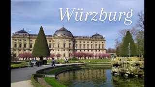 WÜRZBURG | ВЮРЦБУРГ- живописный город Баварии |Резиденция и сад Фюрстенгартен | Крепость Мариенберг|