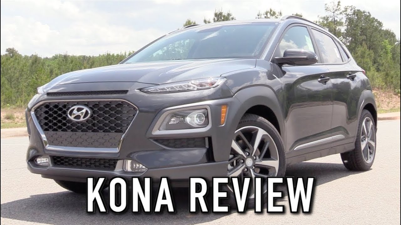 20 Hyundai Kona Limited 20.20T AWD Start Up, Test Drive & In Depth Review
