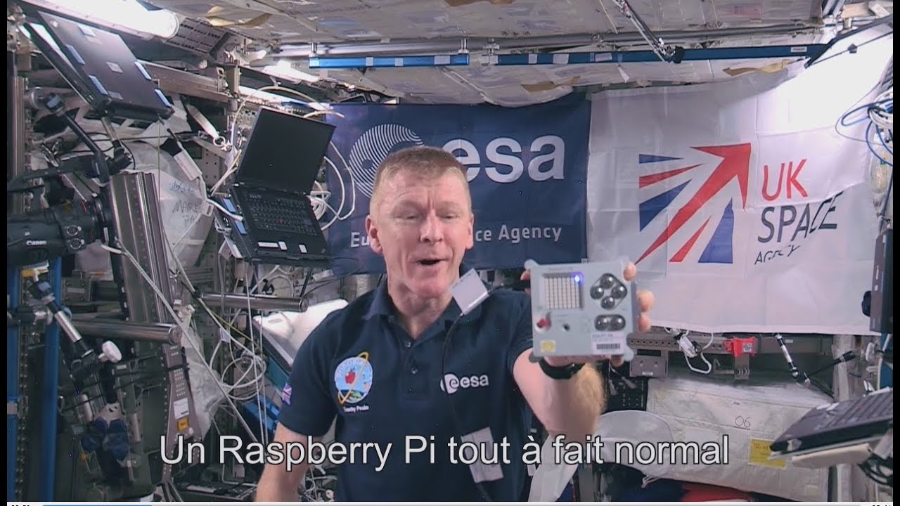 Tim Gover Raspberry Pi Tim Peake et Raspberry Pi dans l'ISS - YouTube