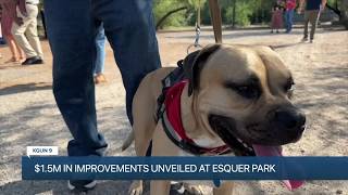 Esquer Park reopens with new dog park, bridge and more