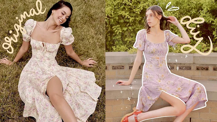 DIY Milkmaid Dress Tutorial | Pattern Available! | aka sewing that one cottagecore pinterest dress