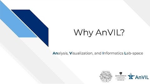 Why AnVIL?