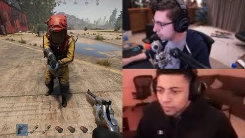 Shroud vs Myth - 1v1 on Rust - Phyton revolver