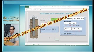 calculo de estaca escavada - Solicite a planilha no link na descrição calculo de estaca escavada - Solicite a planilha no link na descrição