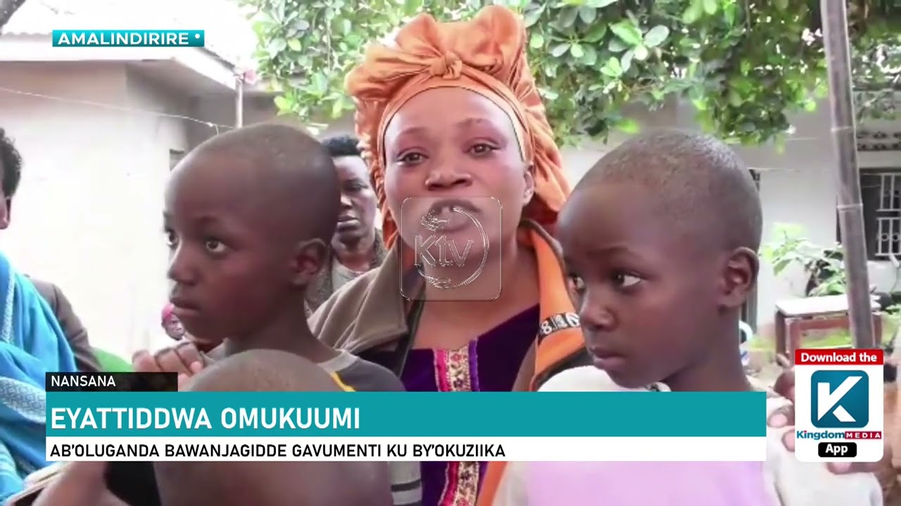 EYATTIDDWA OMUKUUMI : AB'OLUGANDA BWANJAGIDDE GAVUMENTI KU BY'OKUZIIKA.