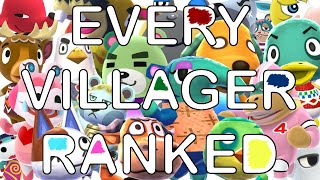 EVERY VILLAGER RANKED! | Animal Crossing New Horizons Tier Maker