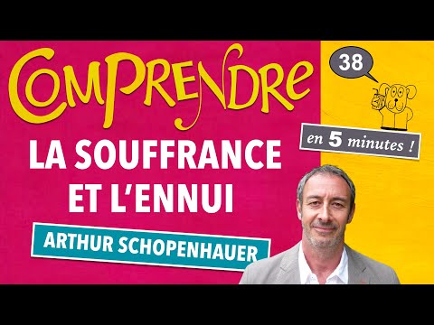 ClaP #38 — La SOUFFRANCE et l'ENNUI chez SCHOPENHAUER en 5 minutes !   (Bac de Philosophie)