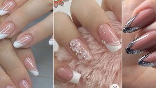 stylish tea pinky nail art designs for girls