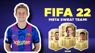 META OVERPOWERED TEAM FIFA 22 SQUAD BUILDER!