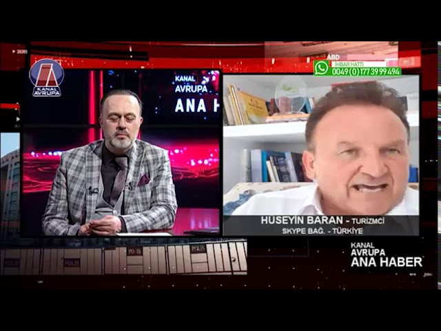 TURİZMCİ HÜSEYİN BARANER, ALMANYA TURİZM BAKANINA SESLENDİ