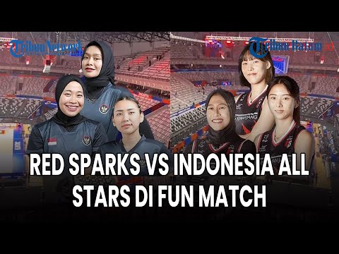 Penonton Red Sparks Vs Indonesia All Stars Penuhi Indonesia Arena, Dimeriahkan JKT48