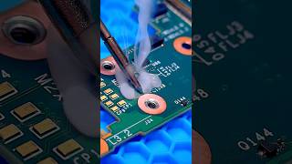 Lenovo ThinkPad X1 USB Port Repair ⚡ | Shorted Capacitor Replacement #lenovo #repair #electronics