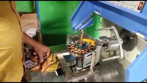 Ceiling fan winding machine Full Automatic. #Ceiling #Machine