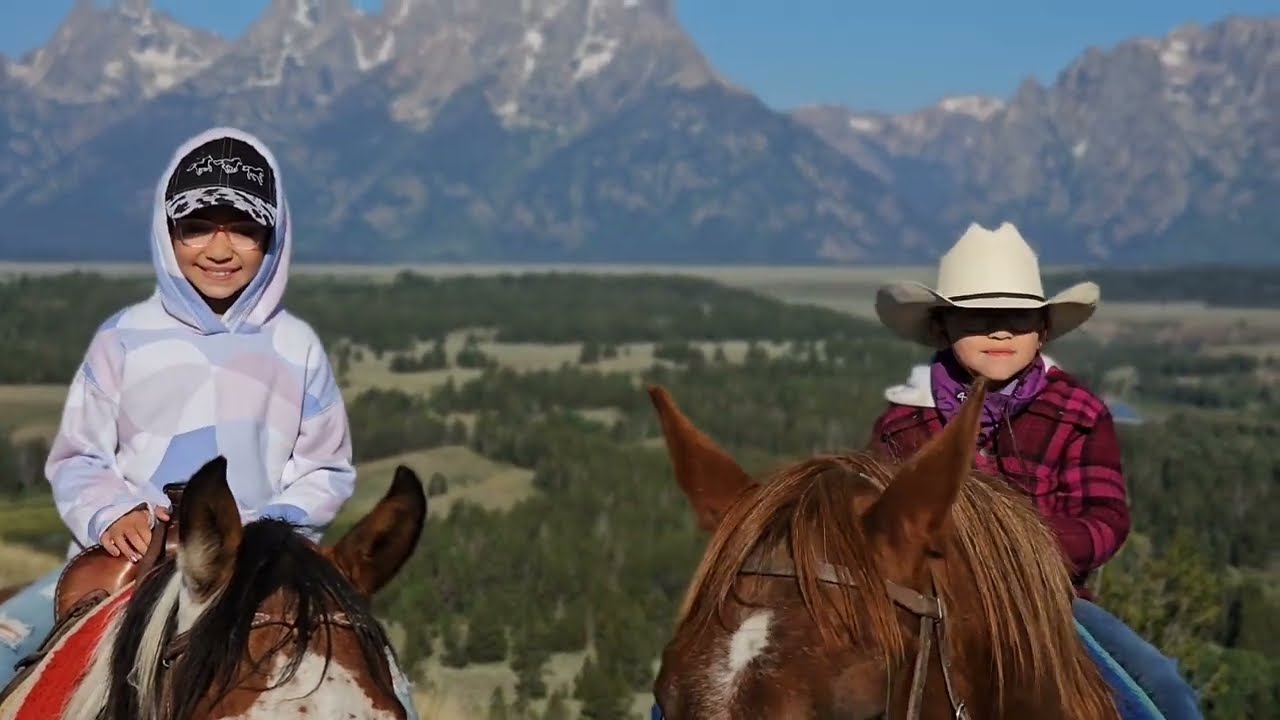 Trip montage of Triangle X Ranch Vacation