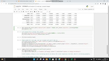 Spotify Data Analysis in 2 minutes - Python Project - Exploratory Data Analysis in Python (EDA)(ML)