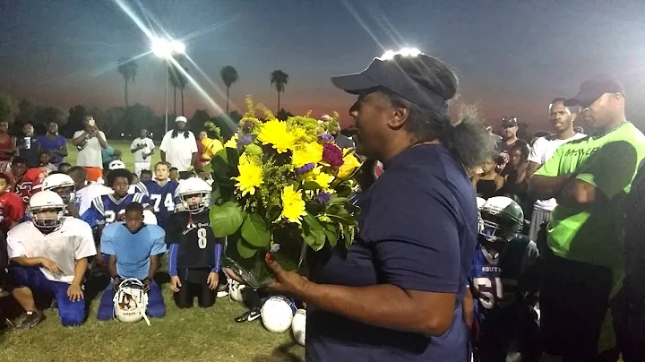 Janet Holloway Pop Warner Lifetime Achievement Awa
