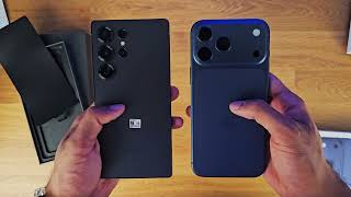 S25 Ultra & Iphone 17 Pro Max Double Unboxing