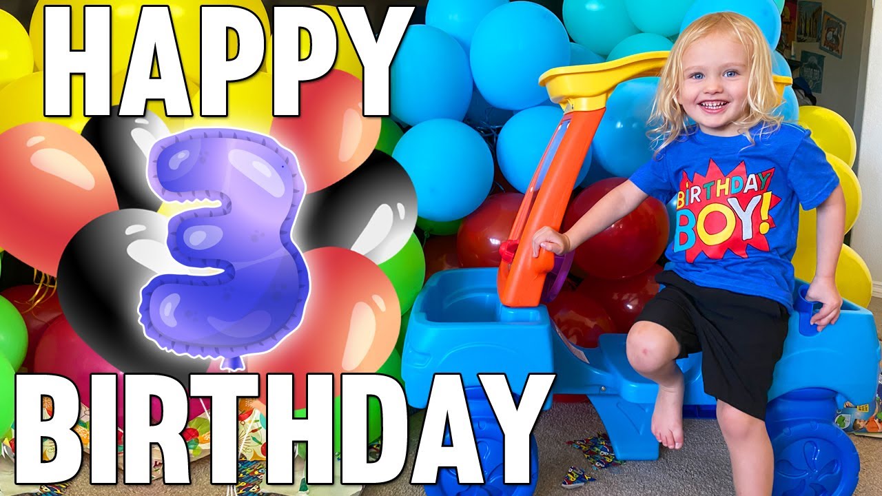Owen Turns 3!!!