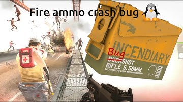 Fire ammo crash bug on linux (there is a fix)