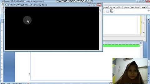 MENGHITUNG NILAI AKHIR MAHASISWA DENGAN PROGRAM LAZARUS OLEH PUTRI ARPARANI