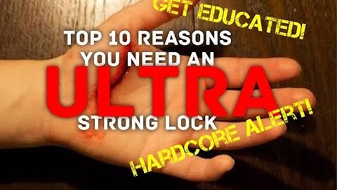 Top 10 Reasons you NEED the strongest EDC Knife lock