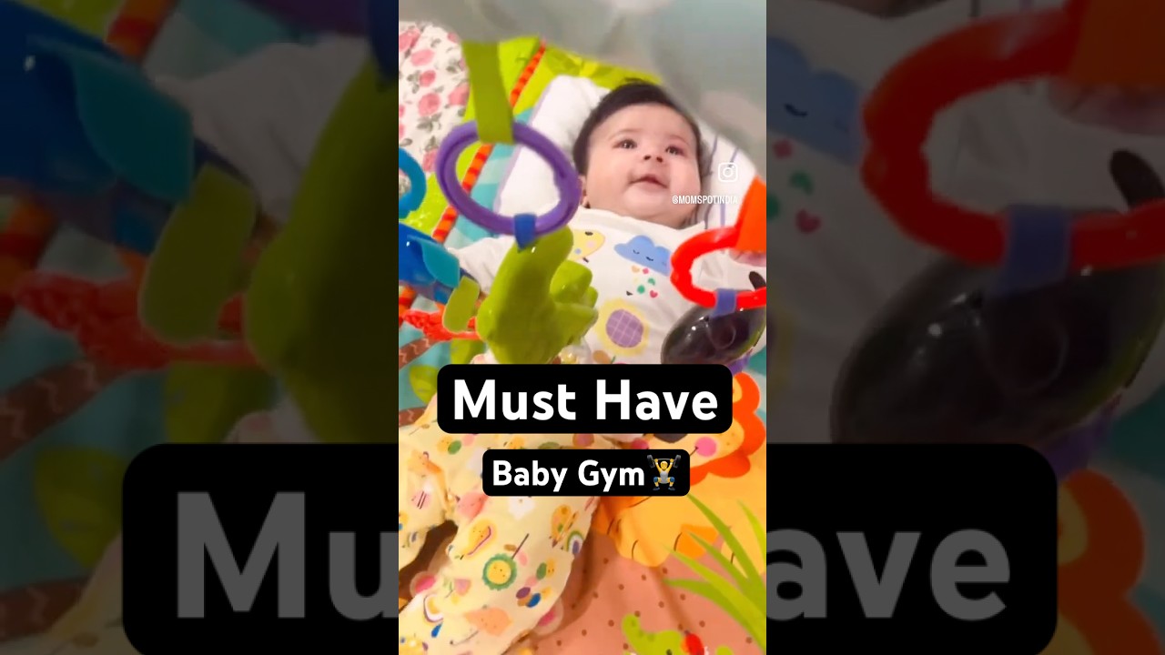 Must have Baby Gym play mat with toys #shortfeed #shortsviral #babygym