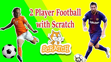 How to make a 2 Player Football on Scratch ll Scratch Football Game Tutorial Advanced l Karima