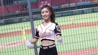 9/30 台南棒球場 Unigirls 辰羚 羅暐捷應援