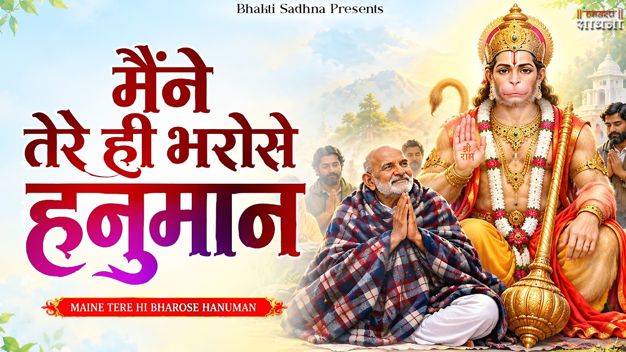 Maine Tere Hi Bharose Hanuman - Hanuman Ansh | Neem Karoli Baba मैंने तेरे ही भरोसे