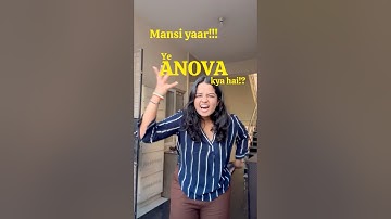 ANOVA #simplystatistics day 11 #statisticsinpsychology #mapsychology